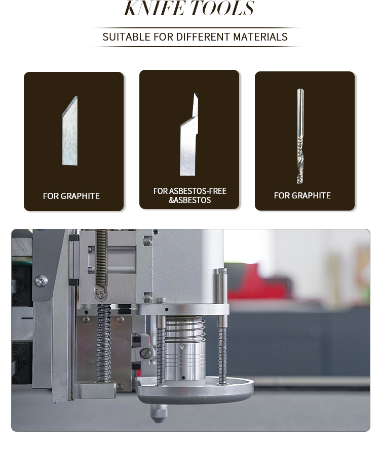 Machine de d&eacute;coupe du cuir CNC