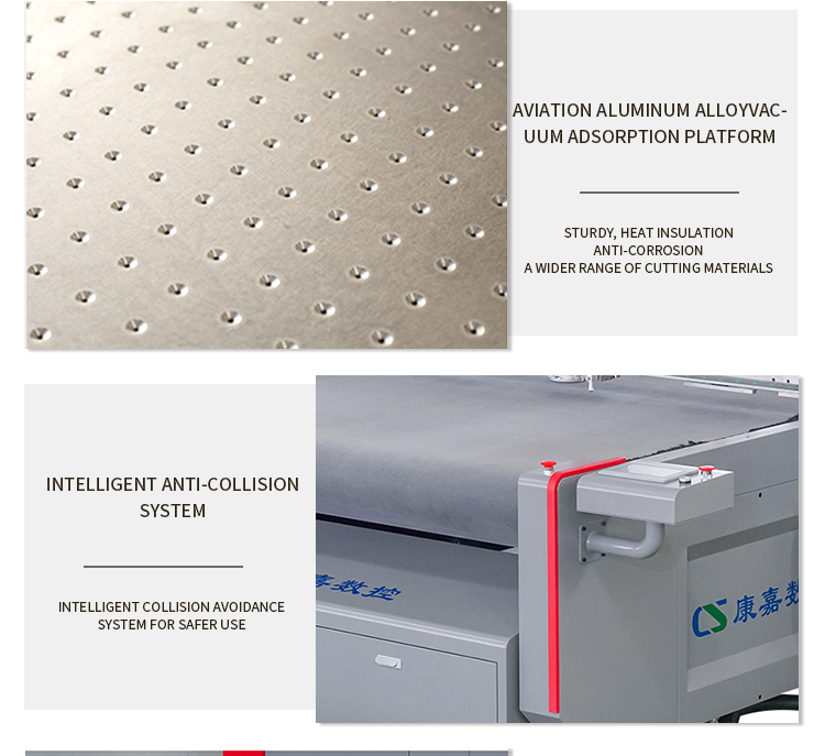 machine de d&eacute;coupe de tissu automatique