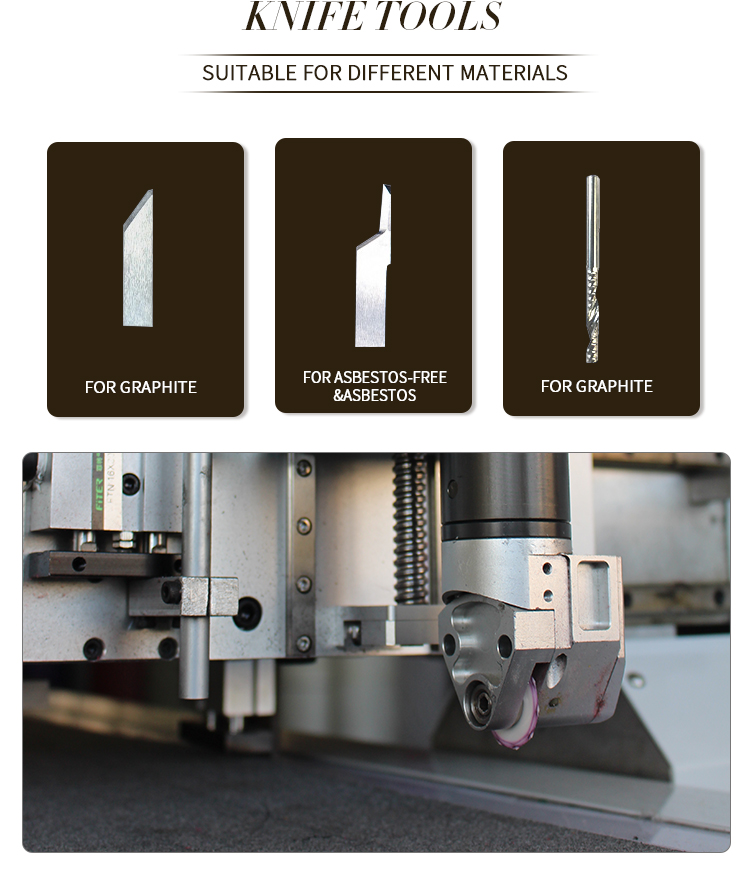 machine de d&eacute;coupe &agrave; couteau oscillant &agrave; double faisceau